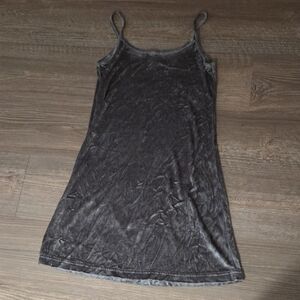 Hard Tail Velvet Slip Dress